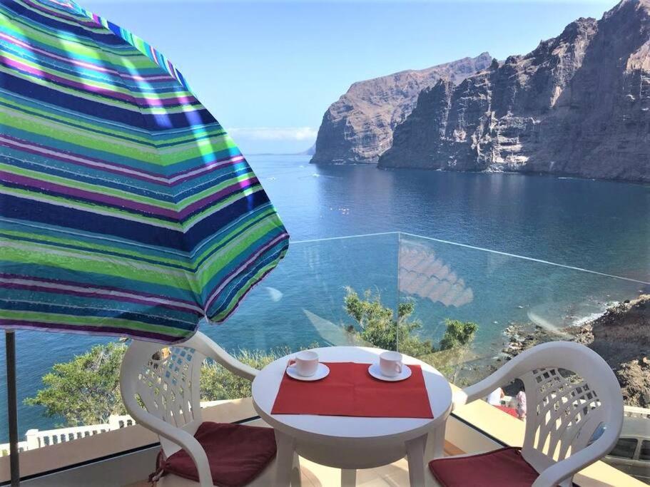 Apartamento Incleibles Vistas Al Oceano Y Piscina. Acantilado de los Gigantes Exterior foto