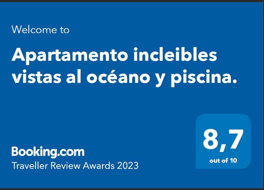 Apartamento Incleibles Vistas Al Oceano Y Piscina. Acantilado de los Gigantes Exterior foto